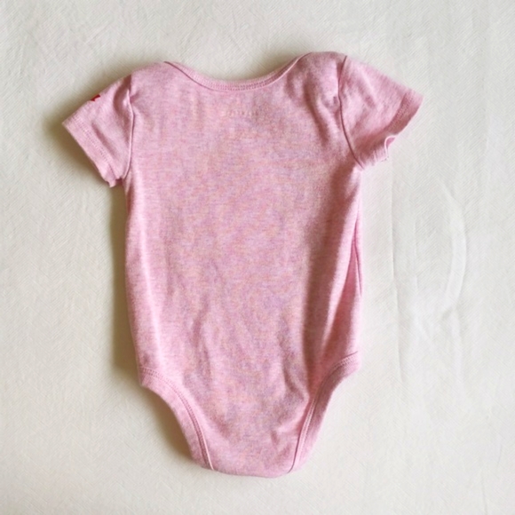 joe fresh pink canada bodysuit diaper shirt 0-3 months baby girl - Picture 4 of 4